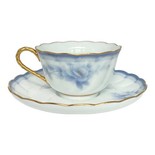 Noritake (ノリタケ) カップ&ソーサー RESONANCE BLEUE