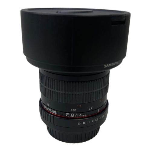 SAMYANG (サンヤン) ズームレンズ 14mm F2.8 キャノンマウント -