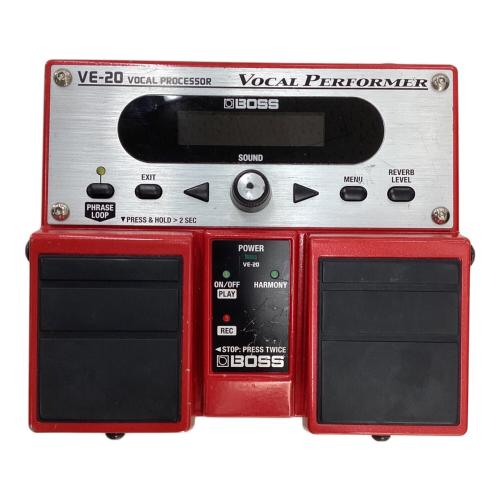 BOSS (ボス) VE-20 ボーカルエフェクター ボーカルプロセッサー 台湾製