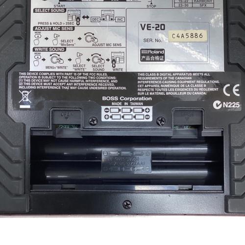BOSS (ボス) VE-20 ボーカルエフェクター ボーカルプロセッサー 台湾製