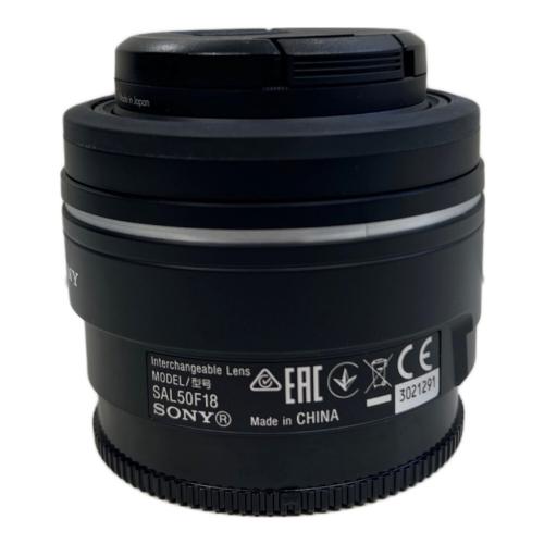 SONY (ソニー) 単焦点レンズ DT 50mm F1.8 SAM SAL50F18 50ｍｍ 1.8 αAマウント系 大口径単焦点レンズ P84373600D