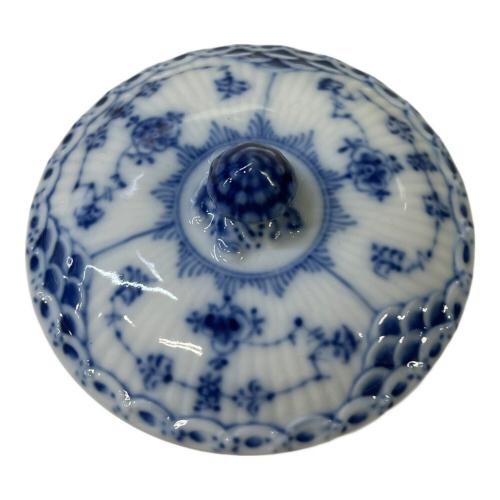 ROYAL COPENHAGEN (ロイヤル・コペンハーゲン) シュガーポット ブルーフルーテッド・ハーフレース