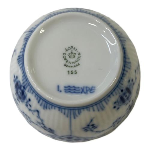 ROYAL COPENHAGEN (ロイヤル・コペンハーゲン) シュガーポット ブルーフルーテッド・ハーフレース