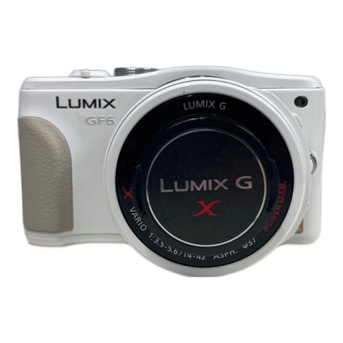 Panasonic (パナソニック) ミラーレス一眼カメラ DMC-GF6 1600万画素 フォーサーズ 専用電池 SDXCカード対応 ISO160～12800 4.2コマ/秒 FR3JA001482