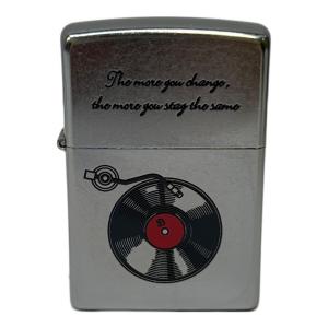 ZIPPO (ジッポ) オイルライター THE BAWDIES レコードデザイン  シリアルナンバー刻印173 2013年製造有