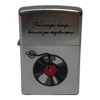 ZIPPO (ジッポ) オイルライター THE BAWDIES レコードデザイン  シリアルナンバー刻印173 2013年製造有