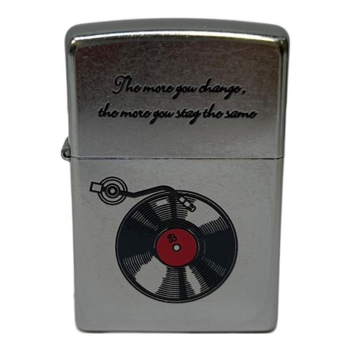 ZIPPO (ジッポ) オイルライター THE BAWDIES レコードデザイン  シリアルナンバー刻印173 2013年製造有