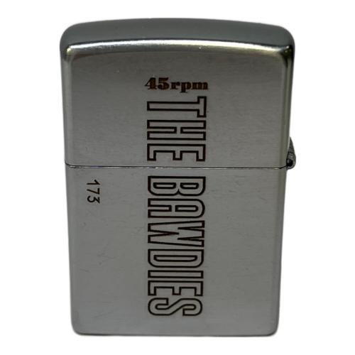 ZIPPO (ジッポ) オイルライター THE BAWDIES レコードデザイン  シリアルナンバー刻印173 2013年製造有