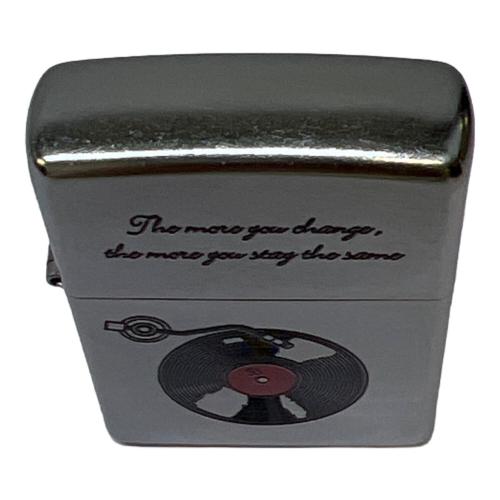 ZIPPO (ジッポ) オイルライター THE BAWDIES レコードデザイン  シリアルナンバー刻印173 2013年製造有