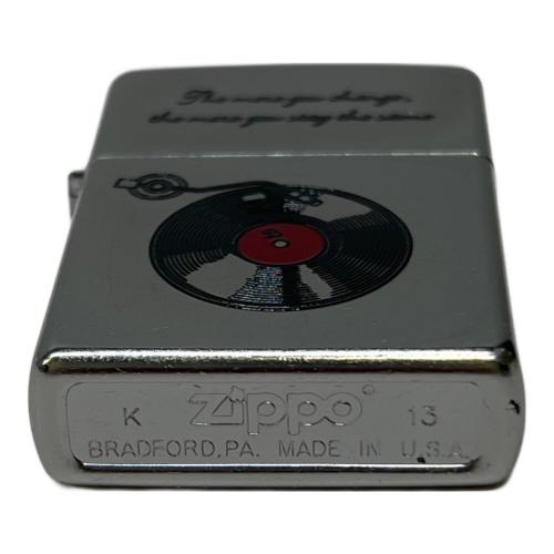 ZIPPO (ジッポ) オイルライター THE BAWDIES レコードデザイン  シリアルナンバー刻印173 2013年製造有