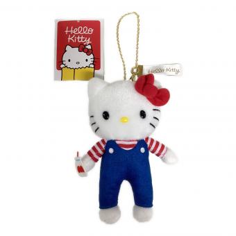 HELLO KITTY (ハローキティ) マスコット ハローキティ展50周年限定 オーバーオール