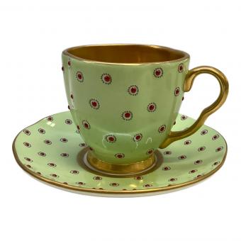 Wedgwood (ウェッジウッド) カップ&ソーサー ハーレクィーン ポルカドット