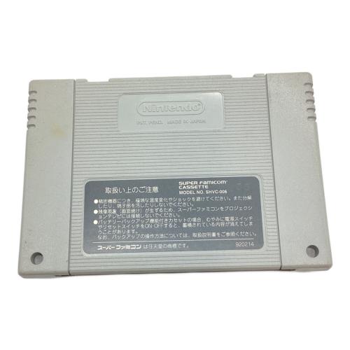 レナス 古代機械の記憶 スーパーファミコン用ソフト -