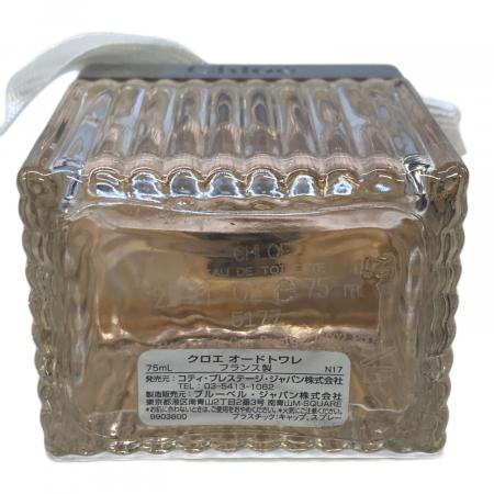 Chloe (クロエ) オードトワレ 75ml 残量80%-99%｜トレファクONLINE