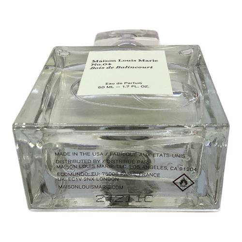 Maison Louis Marie No. 04 オードパルファム 残量80%-99%