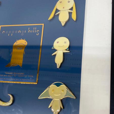 TAKASHI MURAKAMI (タカシ ムラカミ) ロクロク星人ピンバッジ 六本木