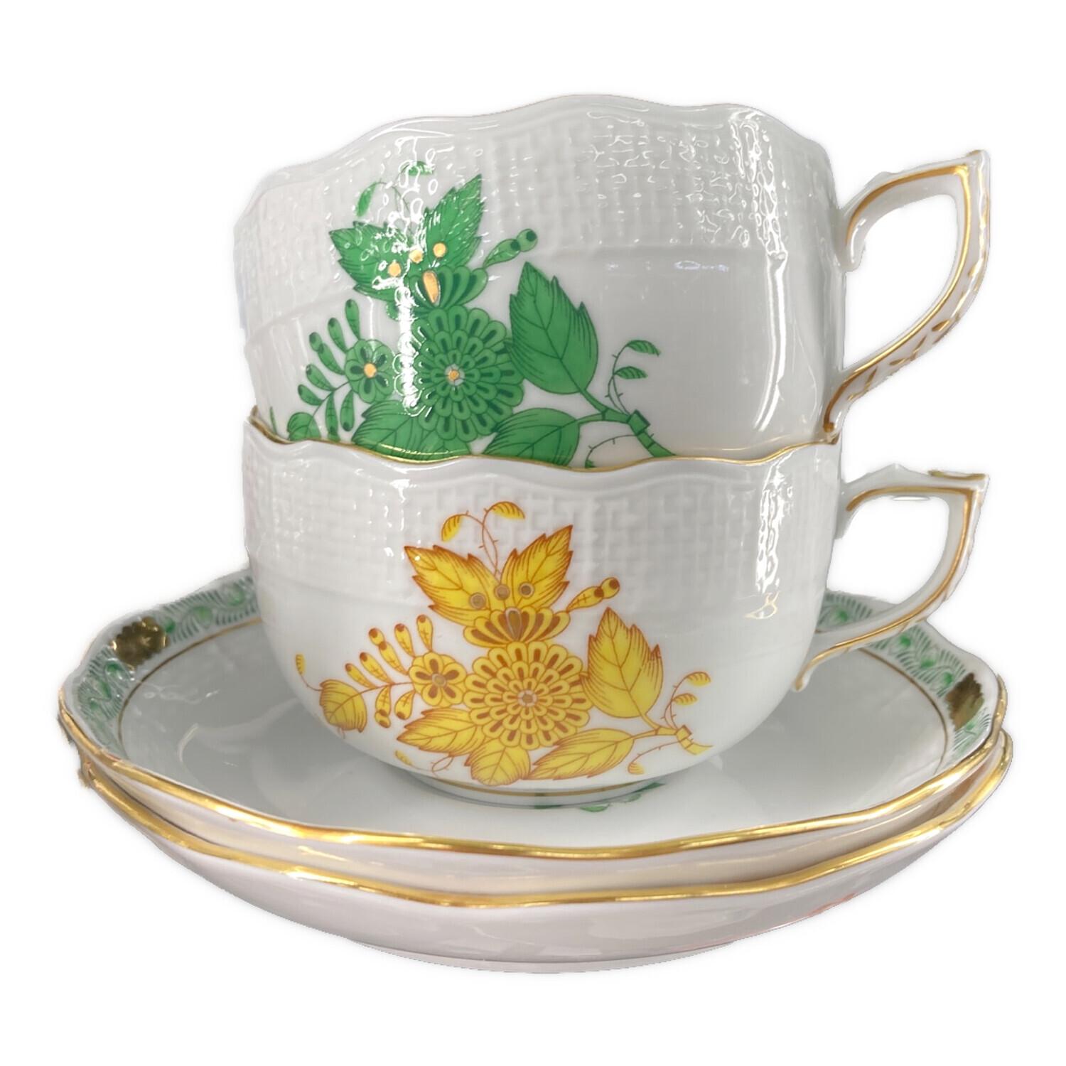 ヘレンド アポニー ディナープレート 5枚セット Herend (ヘレンド) アポニーシリーズ5色セット アポニーシリーズ