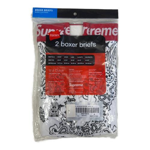 SUPREME (シュプリーム) ボクサーパンツ SIZE 22cm BANDANA BOXER BRIEF