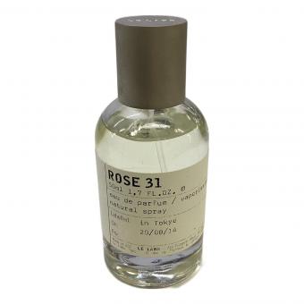 LE LABO (ル ラボ) オードパルファム ROSE31 50ml 残量50%-80%