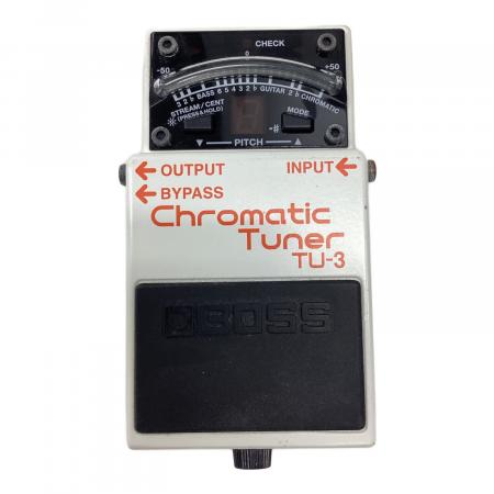 BOSS (ボス) TU-3 Chromatic Tuner チューナー エフェクター