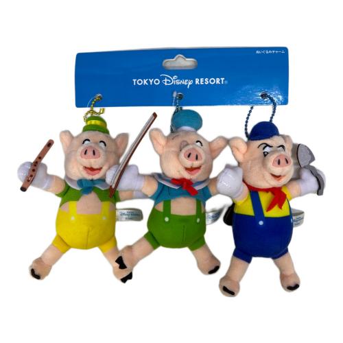 Disney RESORT (ディズニーリゾート) ぬいぐるみチャーム 3匹の子ぶた