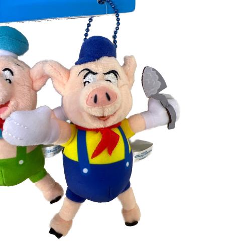 Disney RESORT (ディズニーリゾート) ぬいぐるみチャーム 3匹の子ぶた