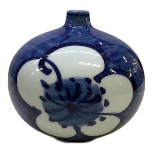 源右衛門窯 (ゲンエモンガマ) 花瓶 共箱