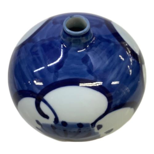 源右衛門窯 (ゲンエモンガマ) 花瓶 共箱