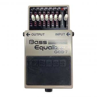 BOSS (ボス) Bass Equalizer GEB-7 エフェクター　台湾製