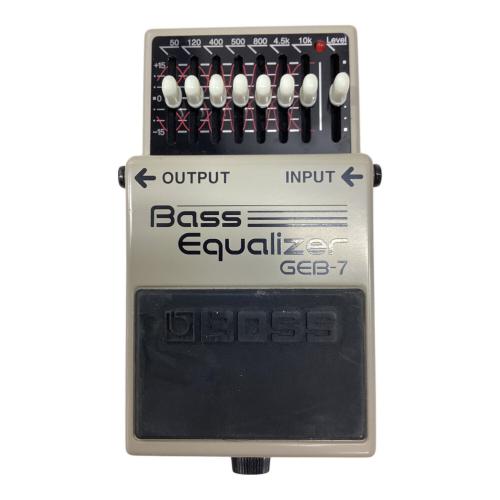 BOSS (ボス) Bass Equalizer GEB-7 エフェクター　台湾製