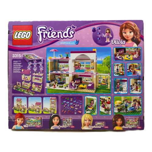 LEGO (レゴ) レゴブロック 箱傷み有り フレンズ ラブリーハウス 3315