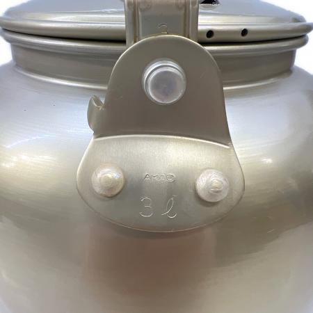 アカオアルミ しゅう酸アルマイト湯沸 3L ケトル｜トレファクONLINE