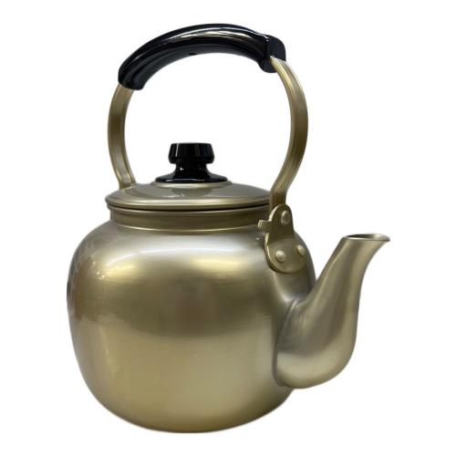 アカオアルミ しゅう酸アルマイト湯沸 3L ケトル