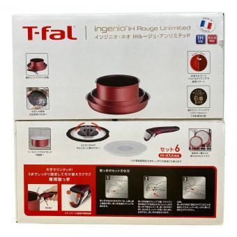 T-Fal (ティファール) フライパン T-fal インジニオ・ネオ IHルージュ・アンリミテッド セット6 L38391