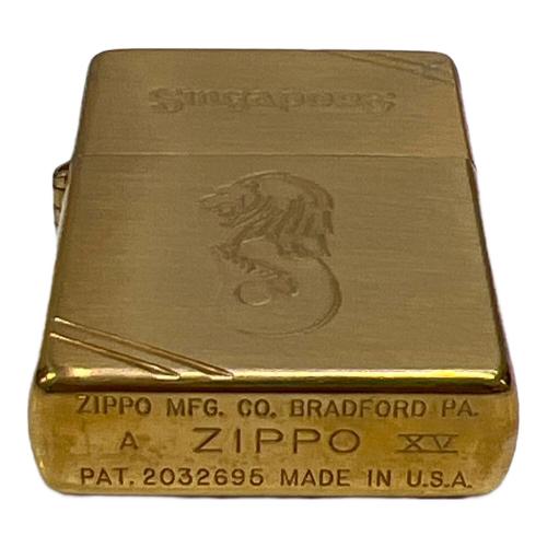 ZIPPO (ジッポ) ZIPPO シンガポール 1999年製