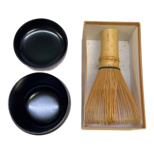 九谷焼 (クタニヤキ) 染付山水 茶道具