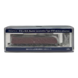 TOMIX (トミックス) 国鉄 EF81 300形 Nゲージ 9133 電気機関車(1次形・ローズ)