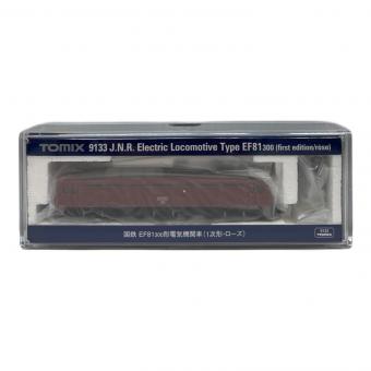 TOMIX (トミックス) 国鉄 EF81 300形 Nゲージ 9133 電気機関車(1次形・ローズ)