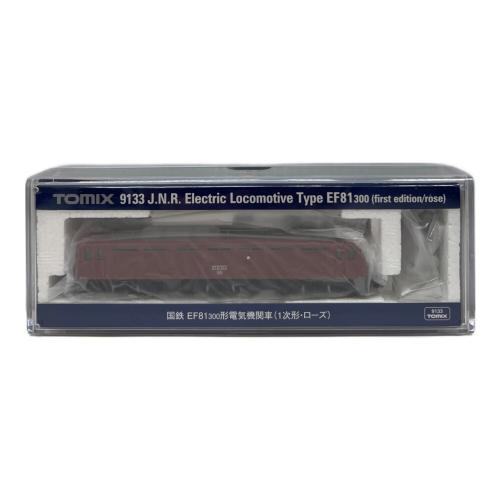 TOMIX (トミックス) 国鉄 EF81 300形 Nゲージ 9133 電気機関車(1次形・ローズ)