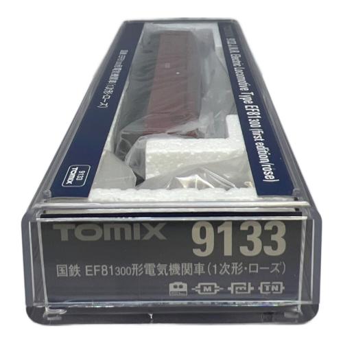 TOMIX (トミックス) 国鉄 EF81 300形 Nゲージ 9133 電気機関車(1次形・ローズ)