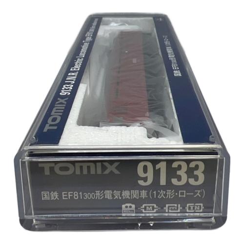 TOMIX (トミックス) 国鉄 EF81 300形 Nゲージ 9133 電気機関車(1次形・ローズ)