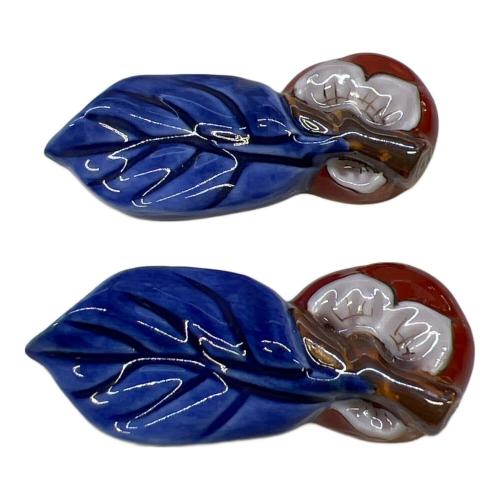 柿右衛門 (カキエモン) 箸置き 柿葉形 5Pセット