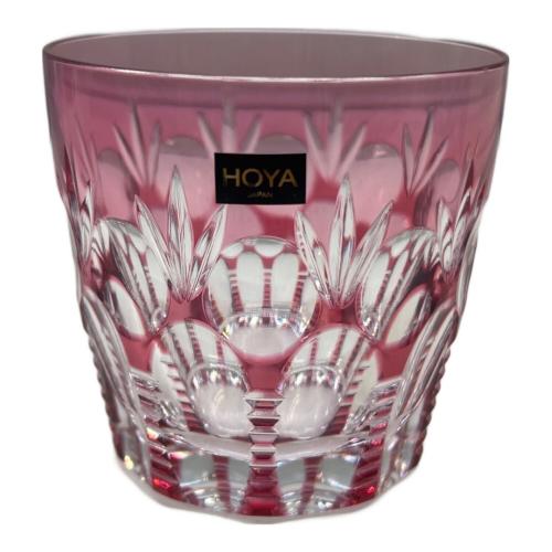 HOYA CRYSTAL (ホーヤクリスタル) 切子グラス ペア