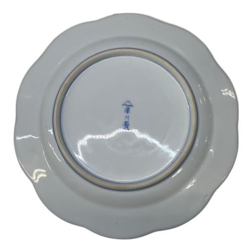 深川製磁 (フカガワセイジ) ケーキ皿 花鳥外濃