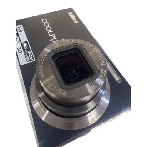 Nikon (ニコン) コンパクトデジタルカメラ COOLPIX S610 1000万画素(有効画素) 1/2.33型CCD 専用電池 SDカード対応 通常：ISO100～3200 1コマ/秒 4～1/1500 秒 23512597