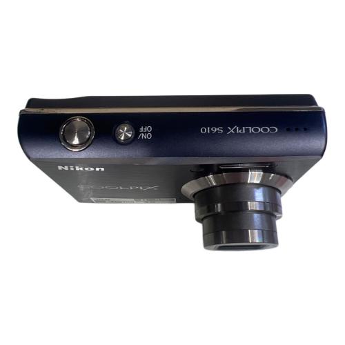 Nikon (ニコン) コンパクトデジタルカメラ COOLPIX S610 1000万画素(有効画素) 1/2.33型CCD 専用電池 SDカード対応 通常：ISO100～3200 1コマ/秒 4～1/1500 秒 23512597
