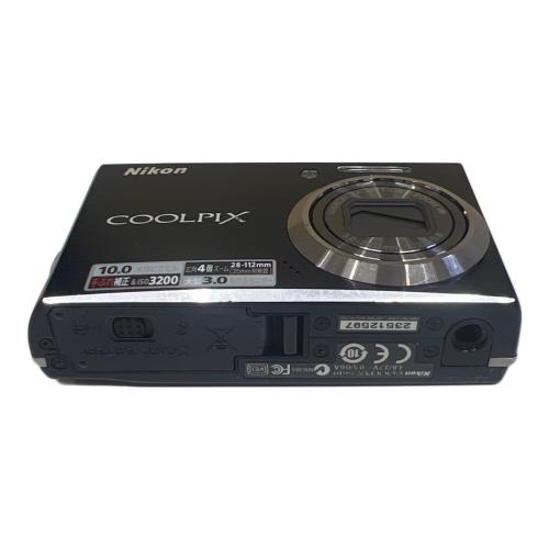 Nikon (ニコン) コンパクトデジタルカメラ COOLPIX S610 1000万画素(有効画素) 1/2.33型CCD 専用電池 SDカード対応 通常：ISO100～3200 1コマ/秒 4～1/1500 秒 23512597