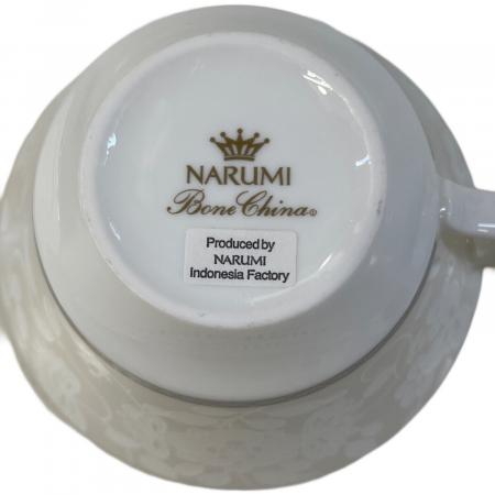 NARUMI (ナルミ) カップ&ソーサー ミラノビアンカ 2Pセット