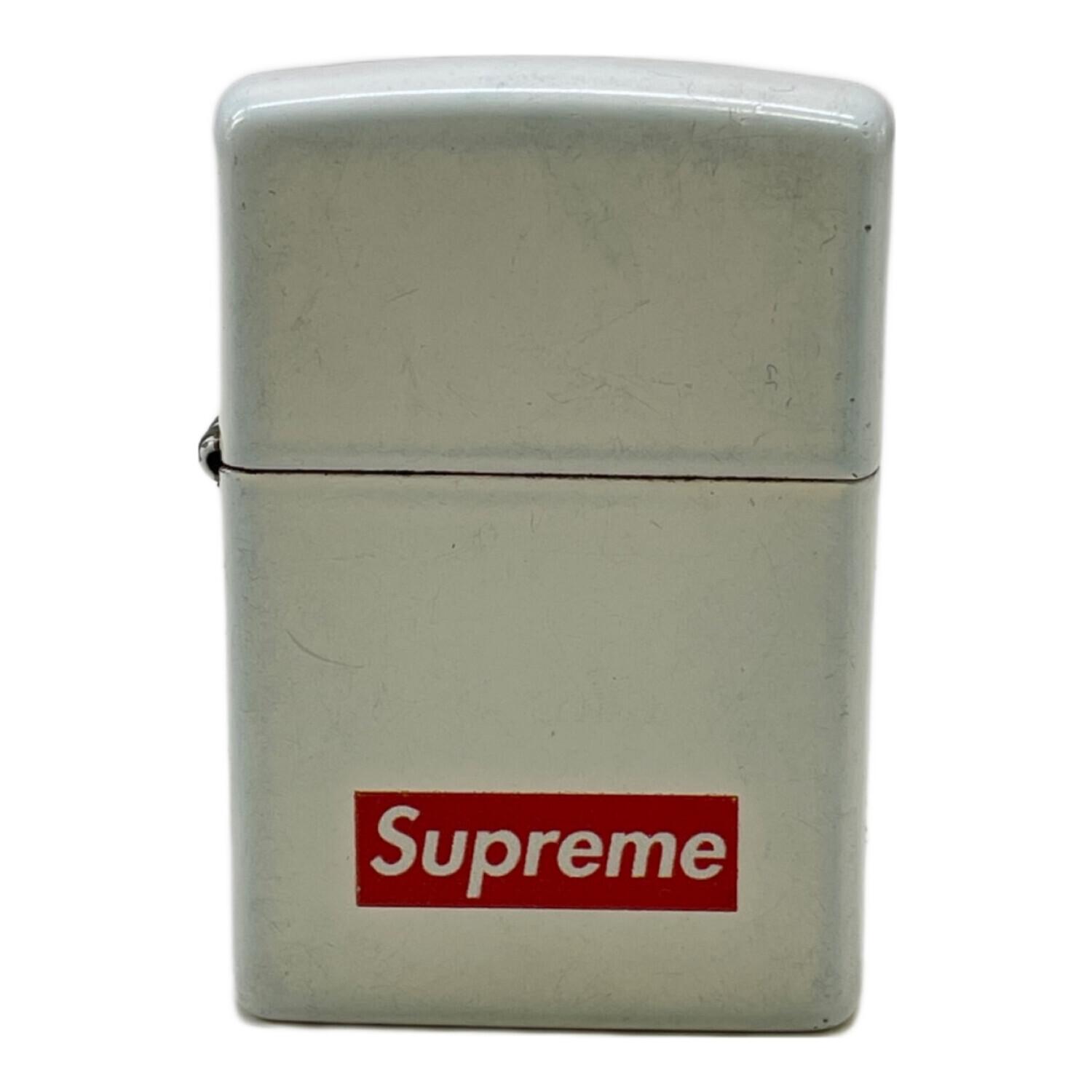 SUPREMEシュプリーム ZIPPOジッポライターWhite2012AW SUPREME (シュプリーム) ZIPPO ホワイト｜トレファクONLINE