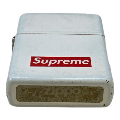 SUPREME (シュプリーム) ZIPPO ホワイト｜トレファクONLINE